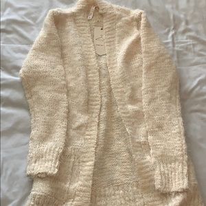 Cream cardigan